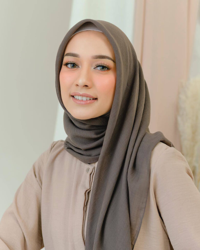 Hijab manis dengan Inner Hijab manis