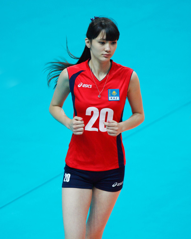 sabina altynbekova Atlet Voli Tinggu