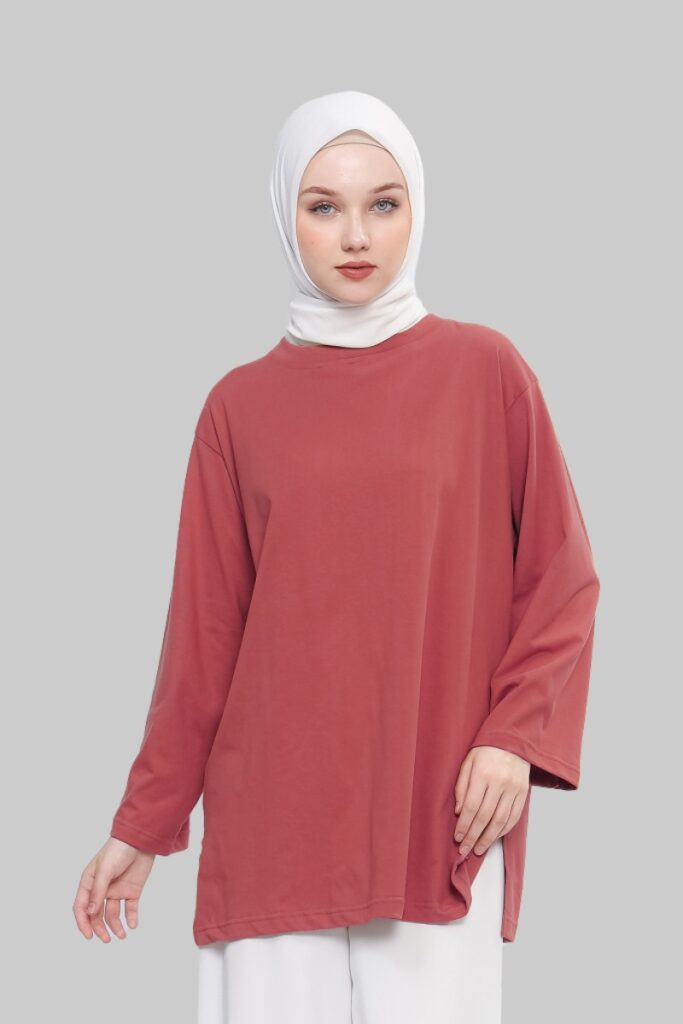 Tunik Modern Cerwek Hijab Manis Busana Muslimah