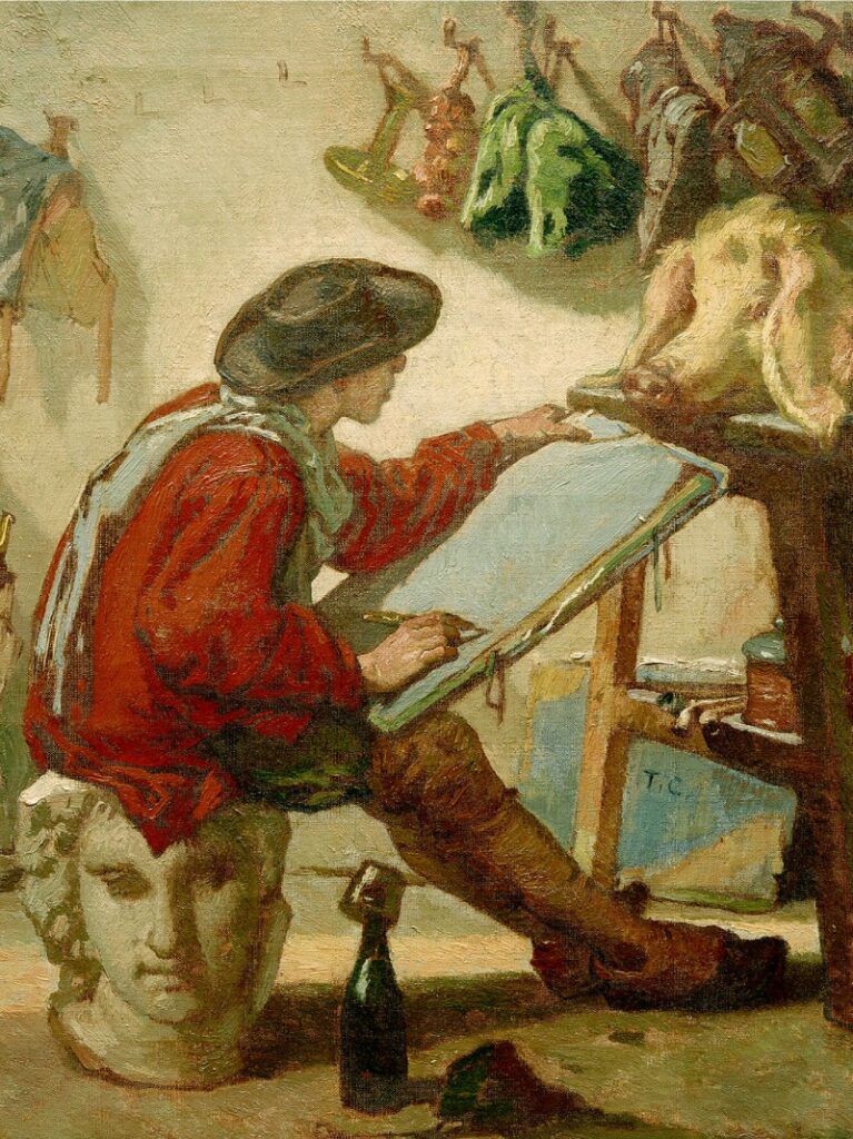 Lukisan terbaru dari Thomas Couture a Realist