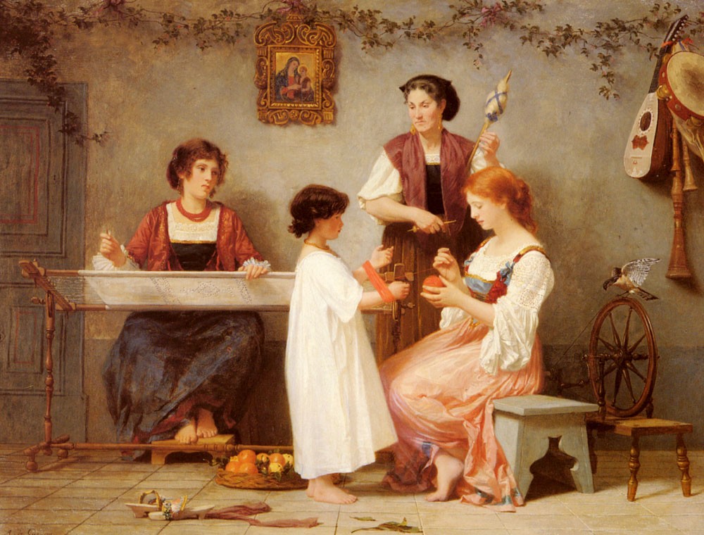 The Afternoon Pastime - Paul Alfred Curzon PErancis