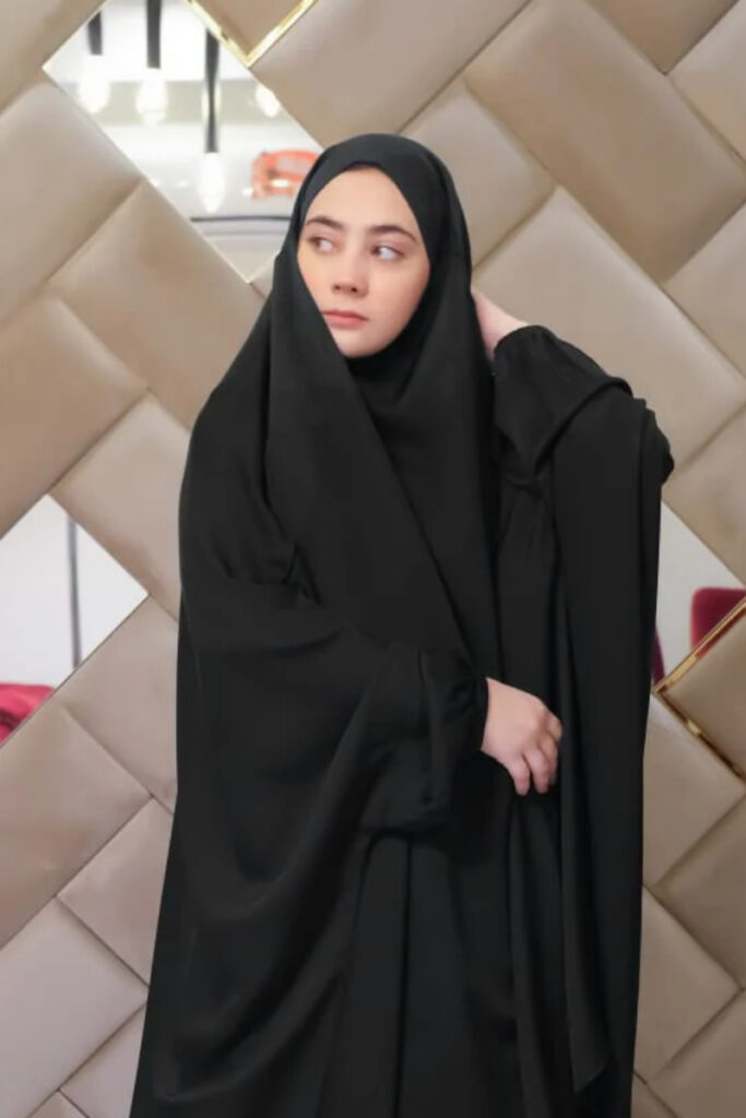 Abaya Cewek Hijab Lebar Manis