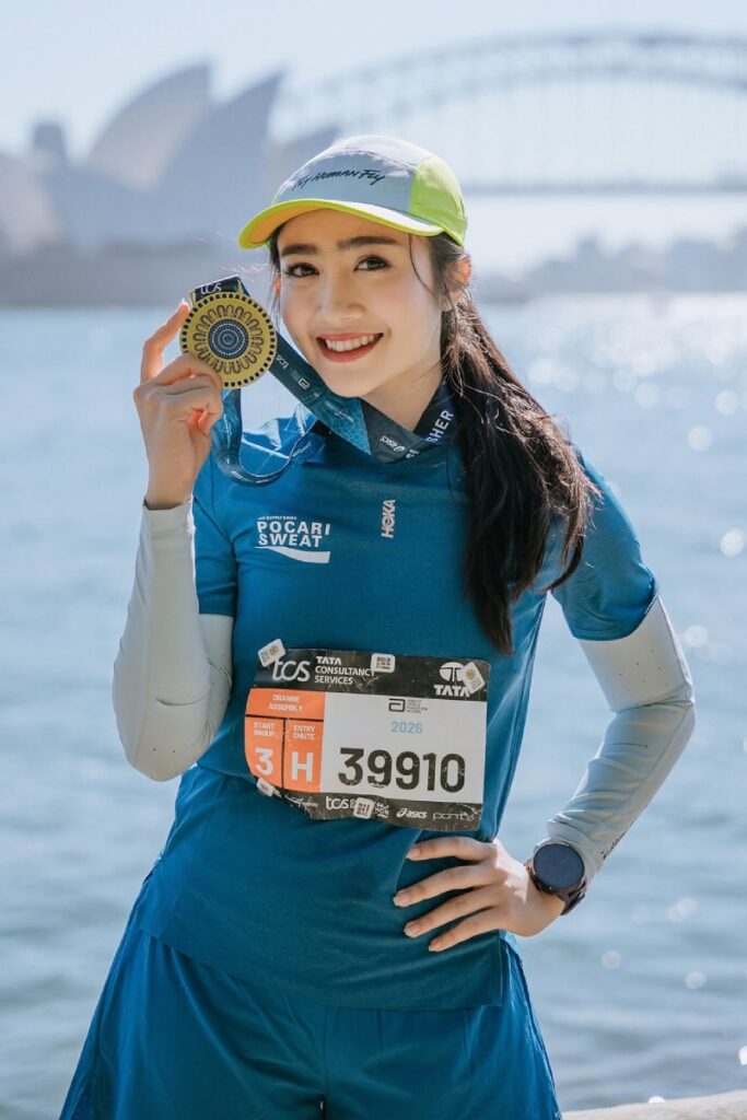 Febby Rastanty Full Marathon Sidney Olahraga Pariwisata Medali
