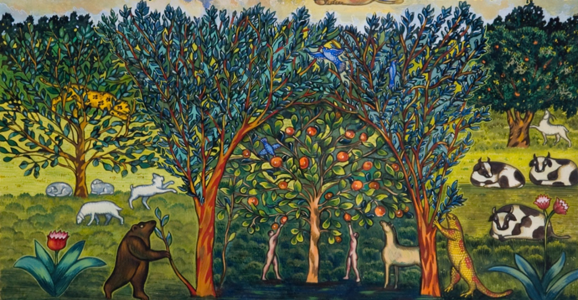 Taman Eden Sruga dan kisah nabi Adam