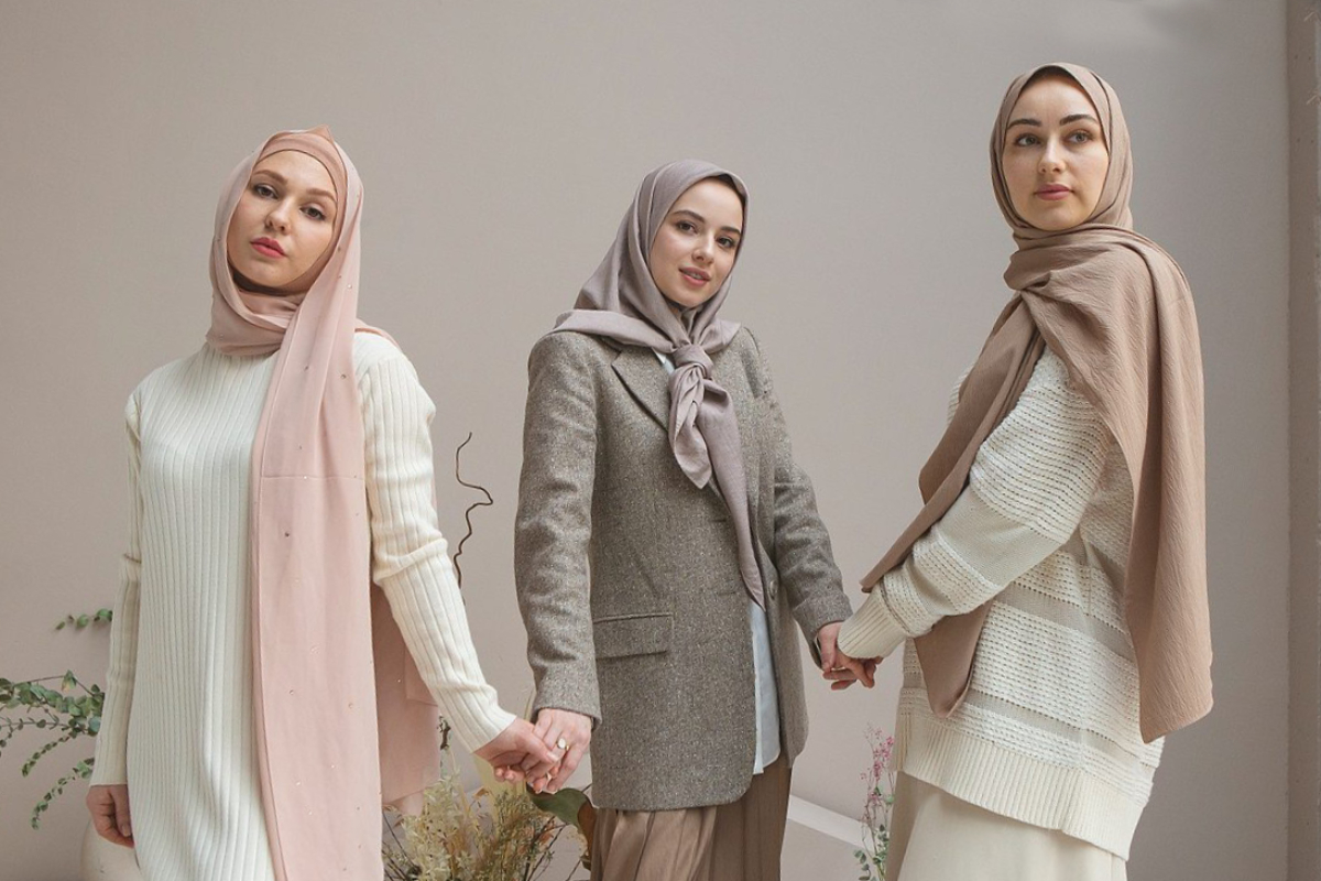 Trend Fashion Hijab Warna bumi