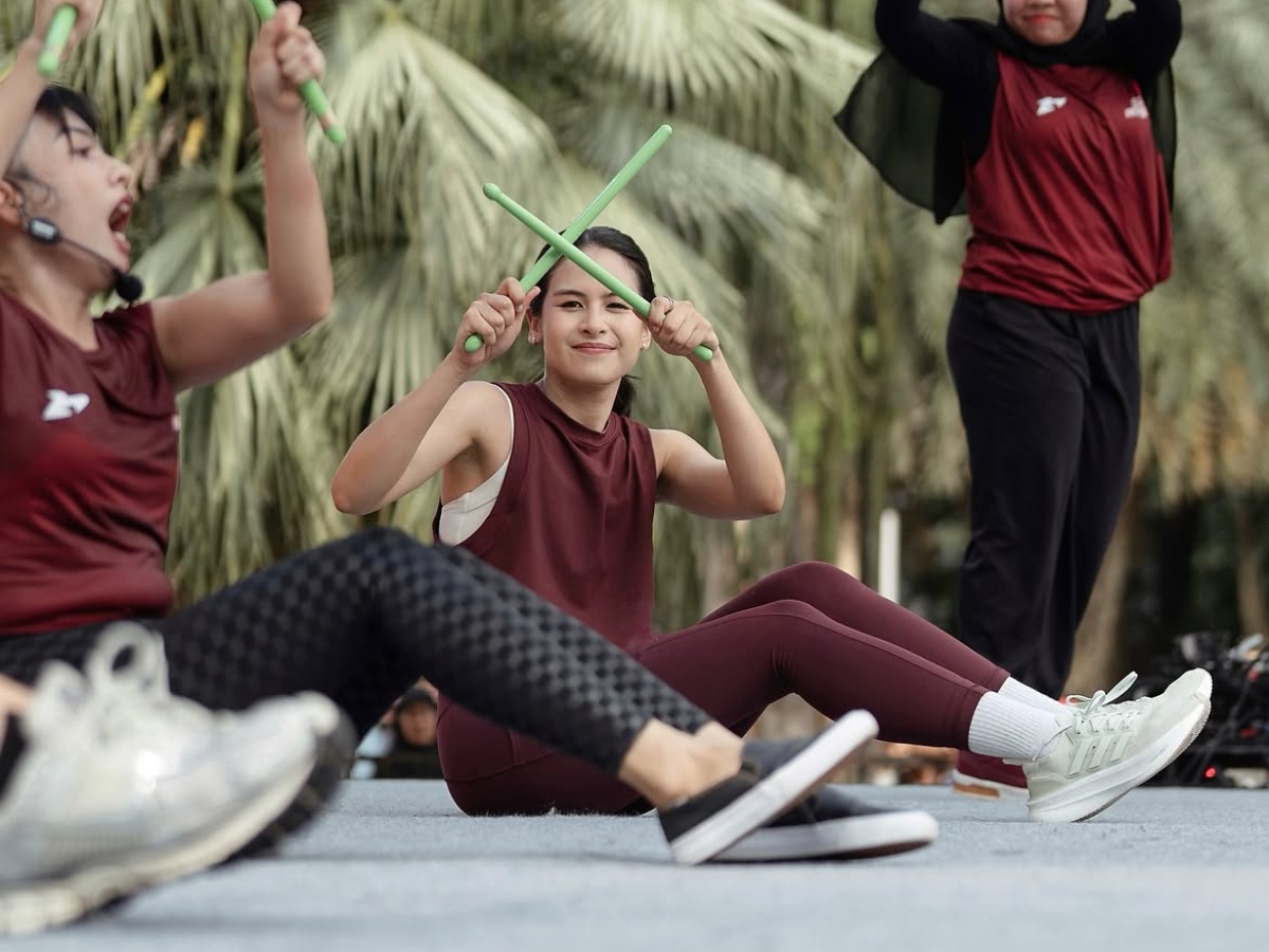 Maudi Ayunda PoundFit seksi ketek hot