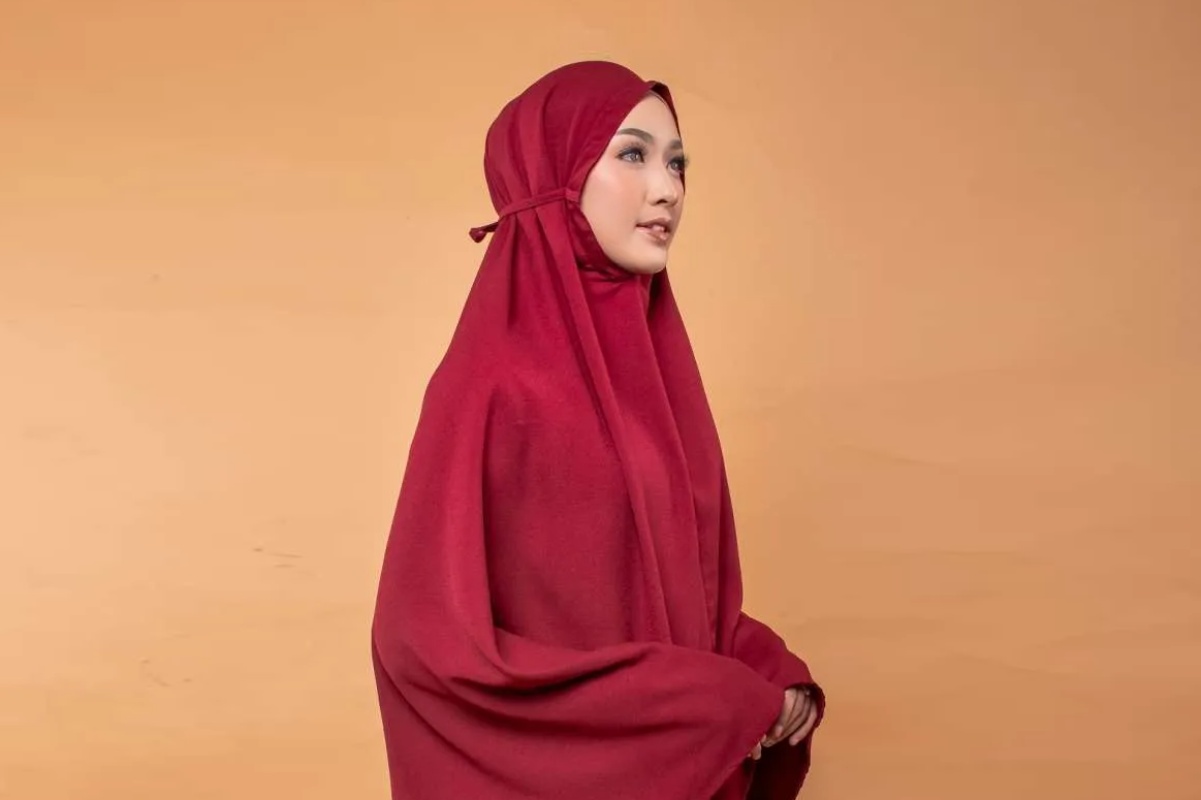 Hijab Jilbab Gamis lebar Manis